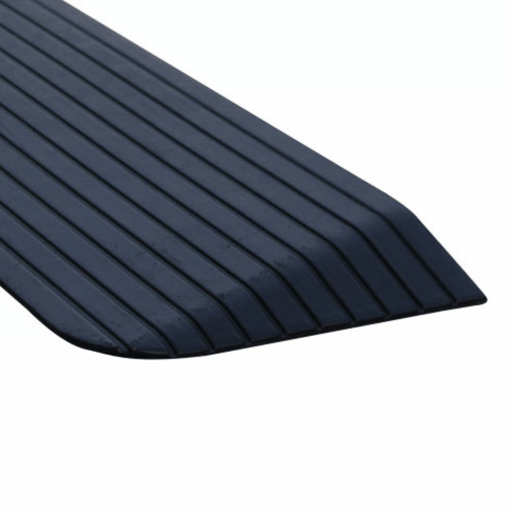 Barrier Group Threshold Ramp Barrier Group One-piece Heavy-Duty Threshold Rubber Ramp 1:8 Gradient