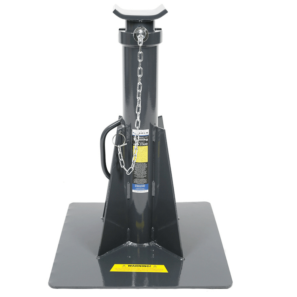 Borum Workshop Equipment Borum Industrial Ultra Heavy-Duty Jack Stand, 15-Tonne Capacity