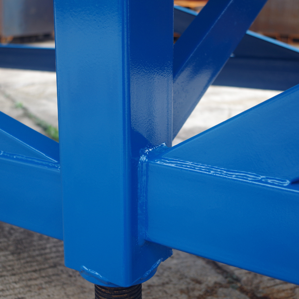 Heeve Loading Dock & Warehouse Heeve Steel Forklift Dock Ramp/Yard Ramp with Grated Surface - Manual