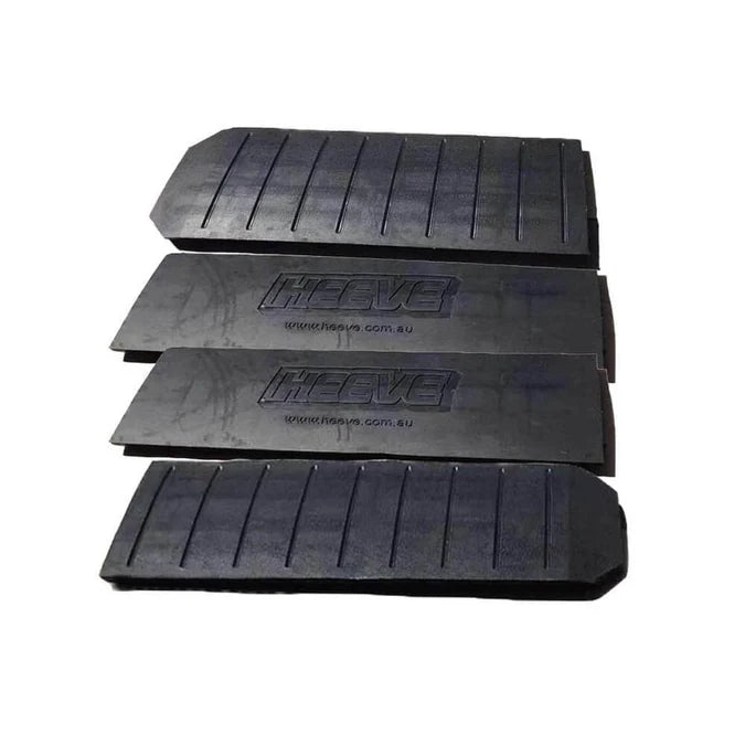 Stacked modular ramp pieces showing set configuration.