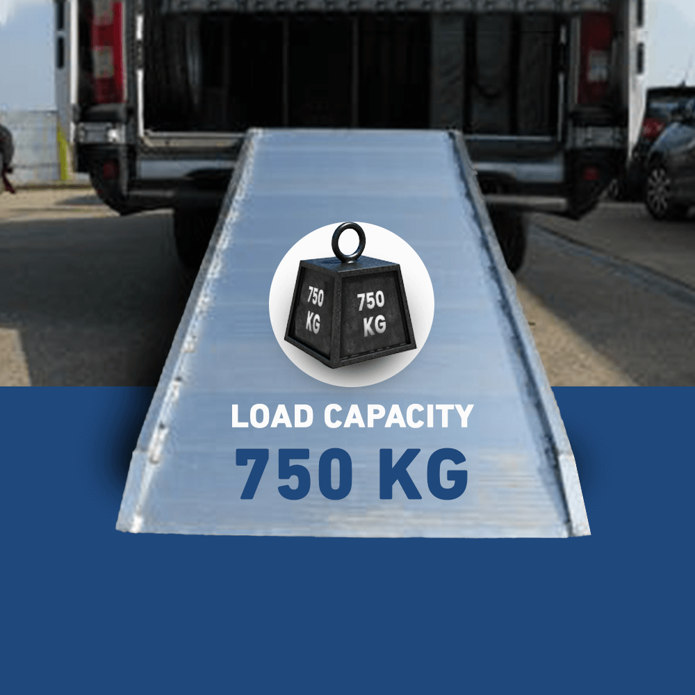 Heeve 2.4m x 920mm 750kg Aluminium Removalist Walk Ramp