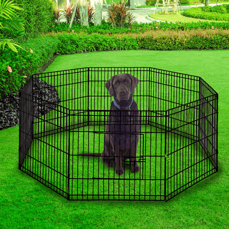 i.Pet 8-Panel Dog Playpen - 2 x 24"