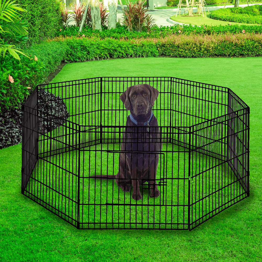 i.Pet 8-Panel Dog Playpen - 2 x 24"