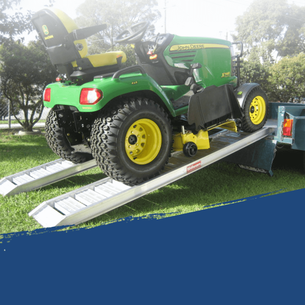 Heeve 1 Tonne 2.1m x 330mm Aluminium Loading Ramps