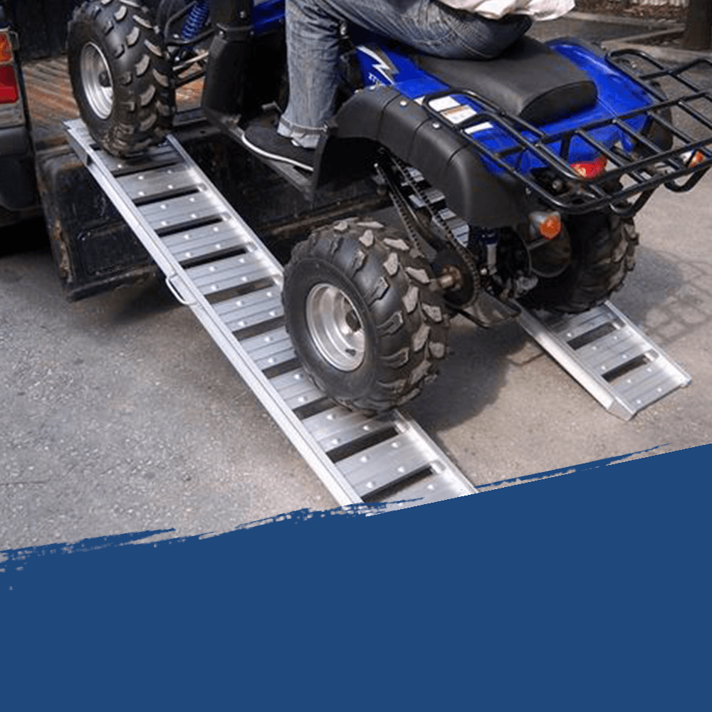 Heeve 2.4 Tonne x 445mm Aluminium Loading Ramps