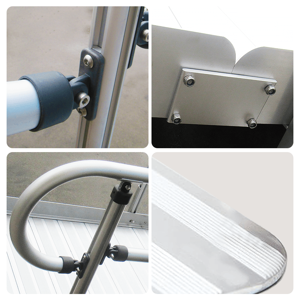 Heeve Mobility Ramps Heeve Wheelchair Access Ramp with Handrails - 450kg Capacity