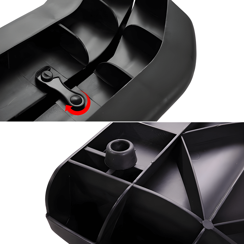 Furtastic Foldable Vehicle Pet Ramp - Black