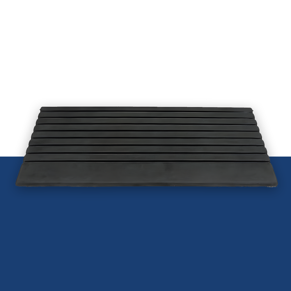 Heeve® Heavy-Duty Solid Rubber Ramp for Straight Kerb