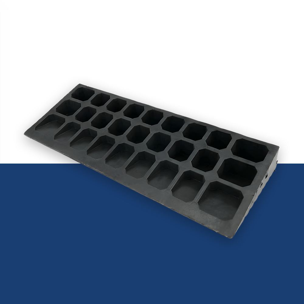 Heeve® Heavy-Duty Solid Rubber Ramp for Straight Kerb