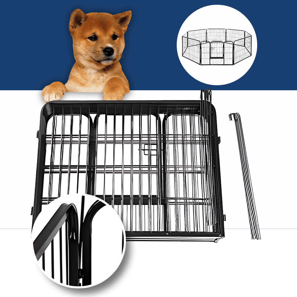 i.Pet Dog Playpen Pet Playpen 8 Panel