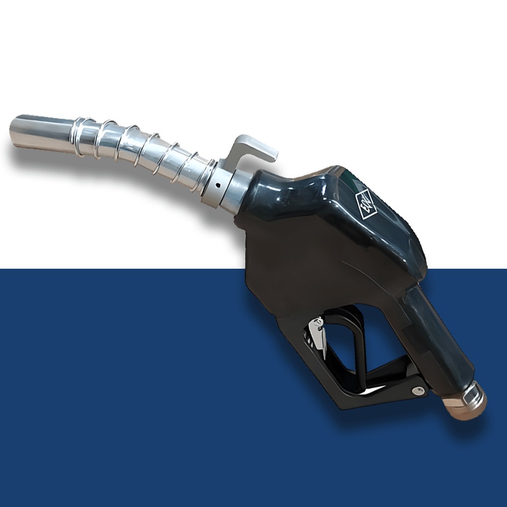 Equipco 3/4" Diesel Nozzle with Swivel - 60 LPM Max - Black Cover