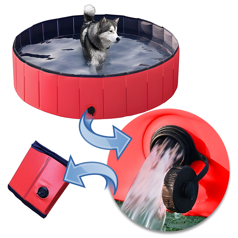 Floofi Foldable PVC Pet Pool XXL 1600mm x 300mm