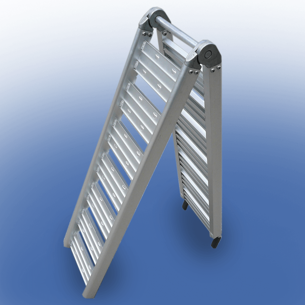 Heeve 340kg 2.2m x 300mm Folding Aluminium Motorcyle Ramp