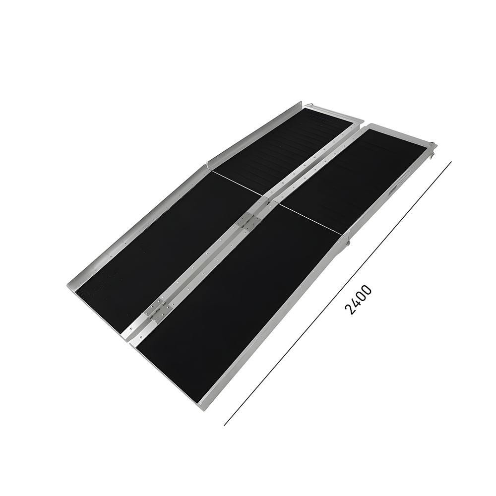 Heeve® Aluminium Multi-Fold Super-Grip Walk Ramp, 272kg Capacity