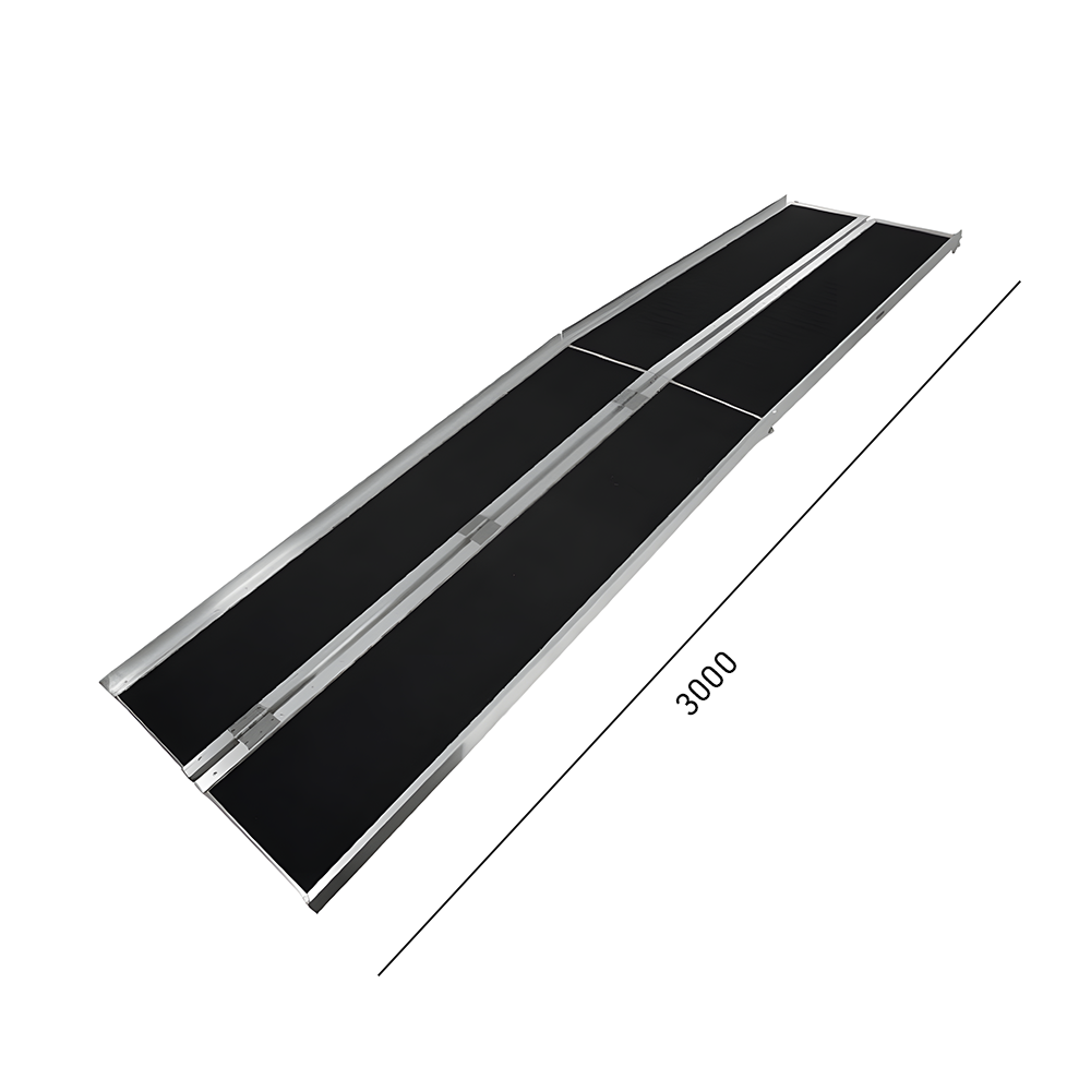 Heeve® Aluminium Multi-Fold Super-Grip Walk Ramp, 272kg Capacity