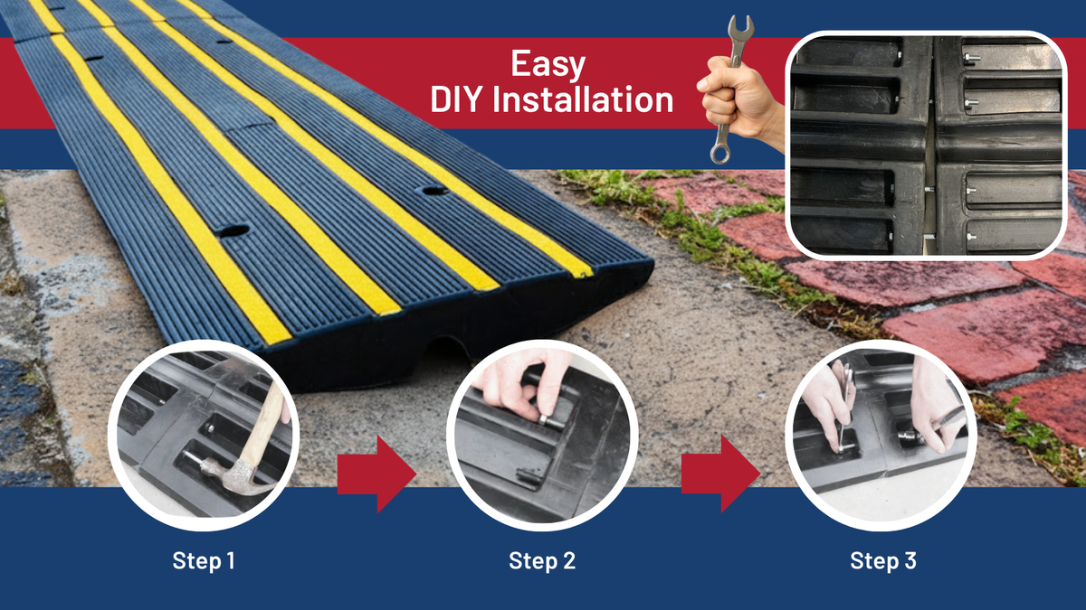 DIY kerb ramp installation made simple