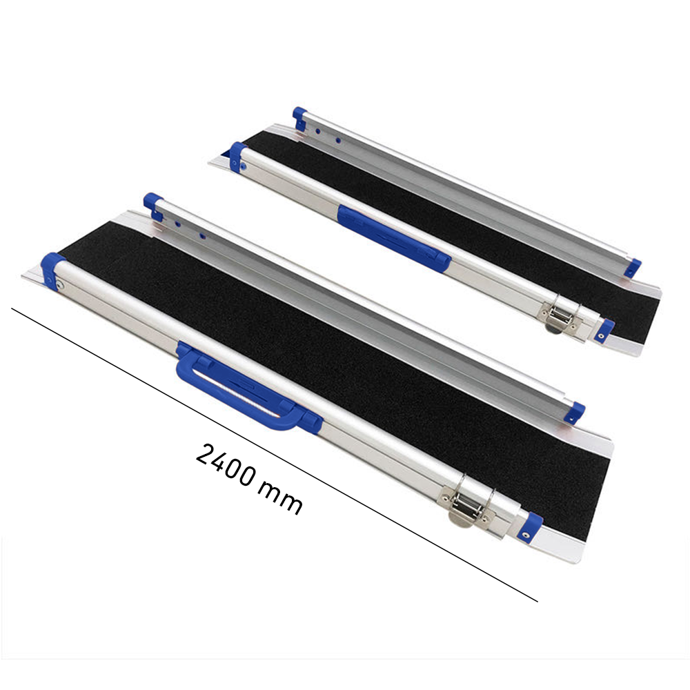 Heeve® Premium Telescopic Wheelchair Ramp with High Traction Surface
