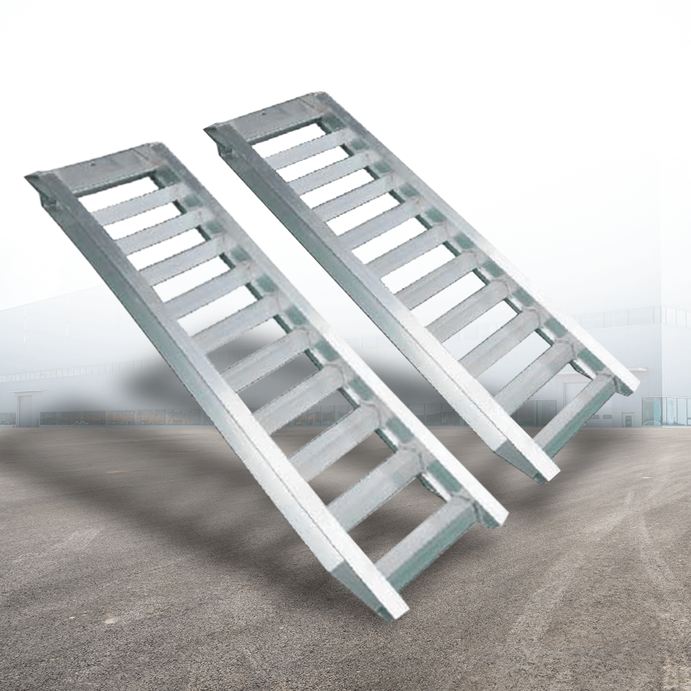 Heeve Construction & Machinery Heeve 3-Tonne 2.5m x 450mm Aluminium Loading Ramps