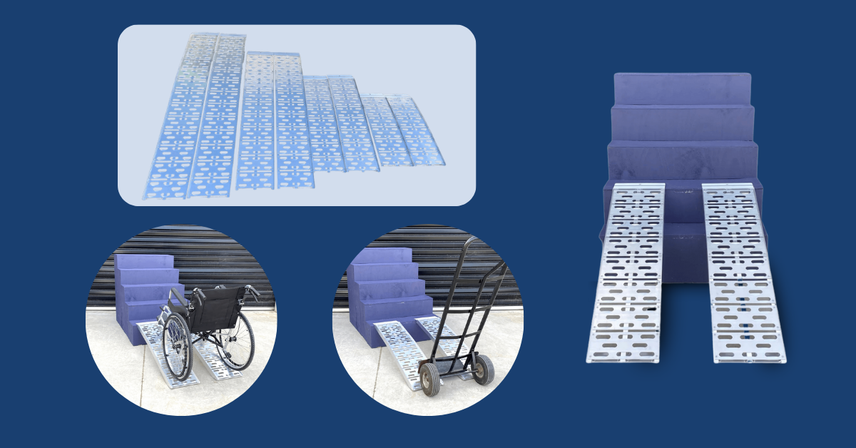 Heeve Aluminium Curved Non-Folding Loading Ramp