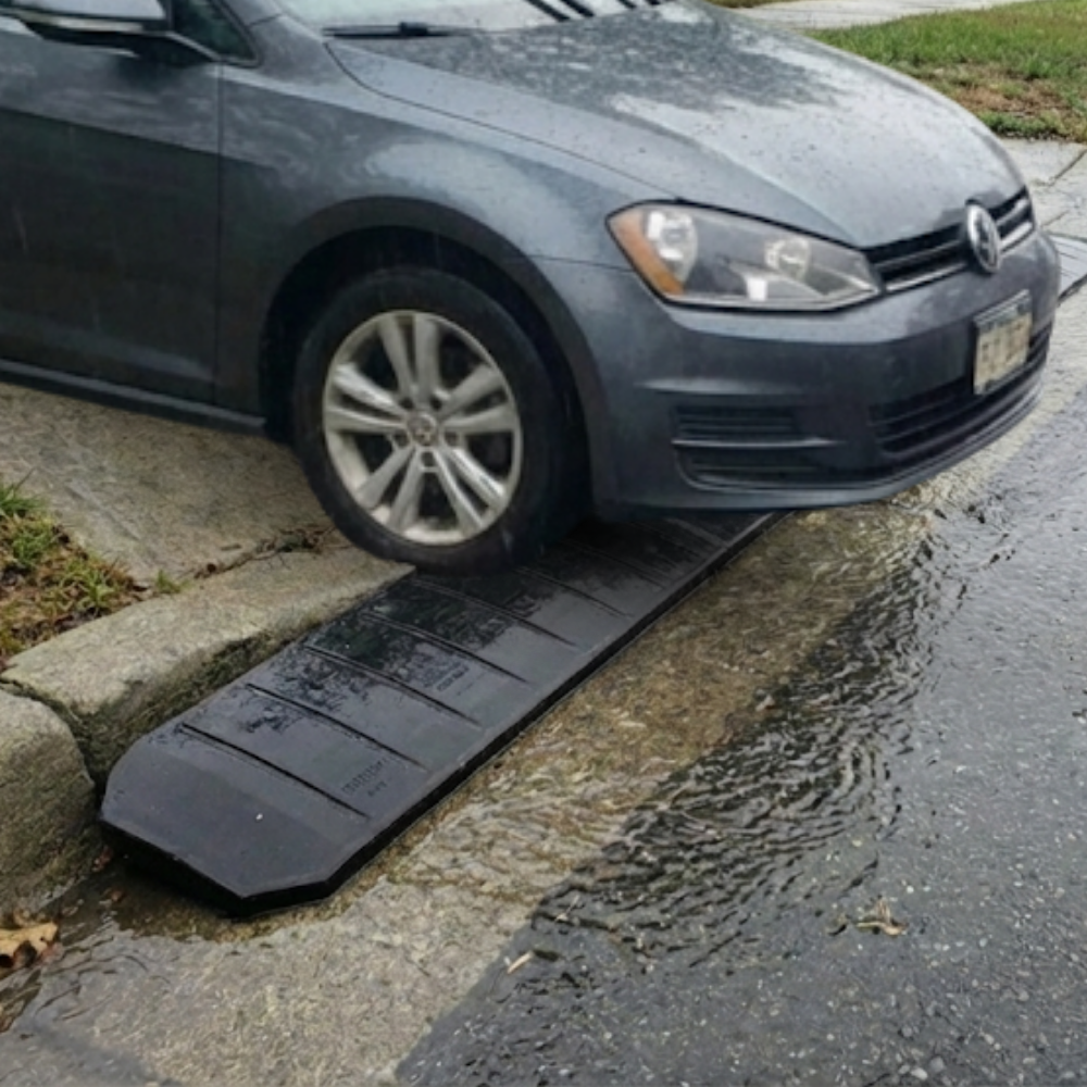 Heeve® Premium Rubber Driveway Ramp 1.2m - End Module