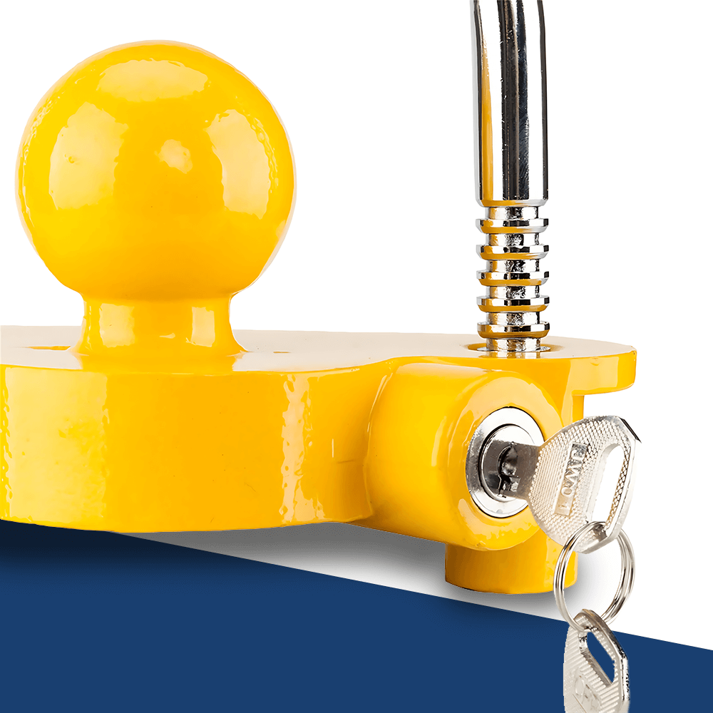 MC Trailer Coupling Lock – Fits 50mm to 72mm Couplings – Blister Pack