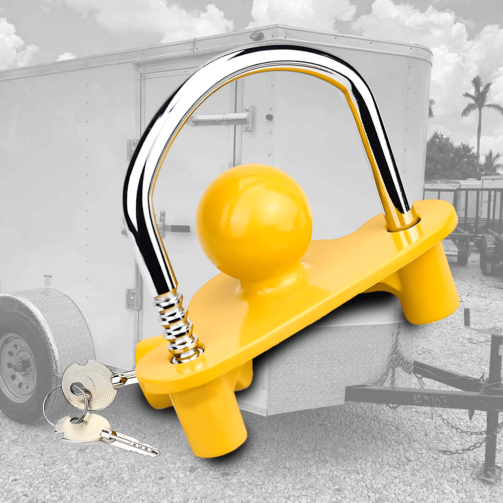 MC Trailer Coupling Lock – Fits 50mm to 72mm Couplings – Blister Pack
