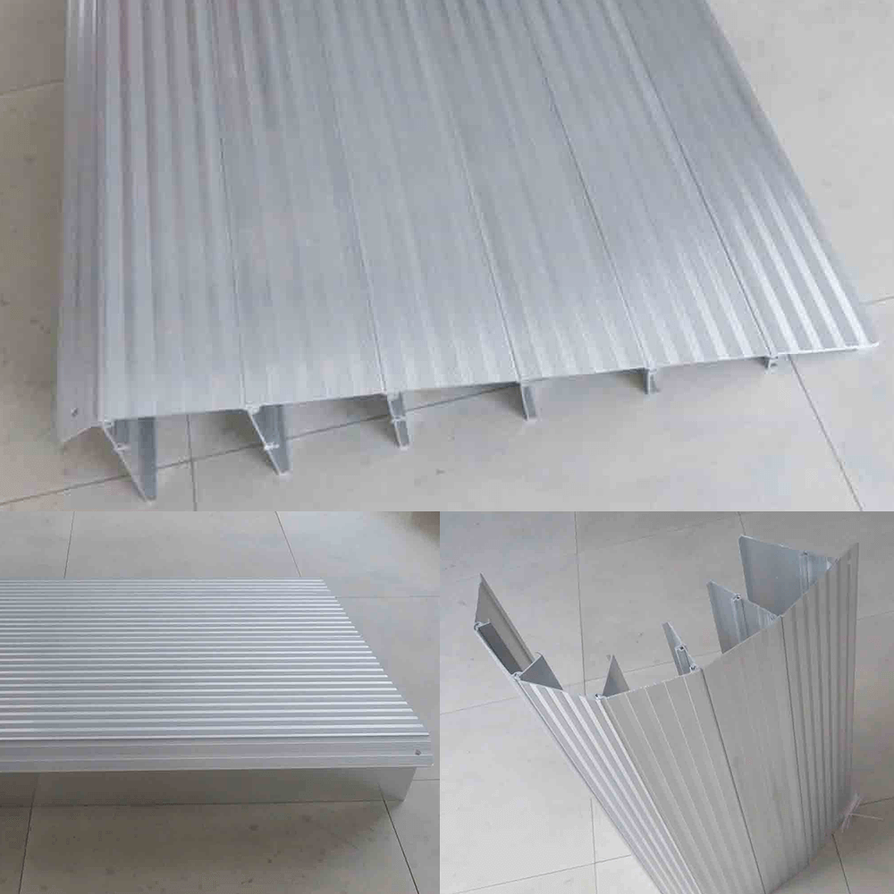 Heeve Modular Aluminium Threshold Ramp with Channel
