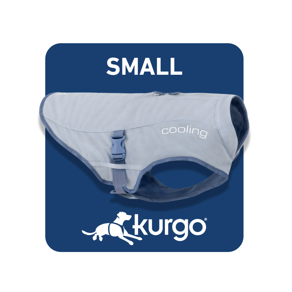 Kurgo Core Cooling Dog Vest - Icy Blue/Storm Blue