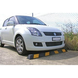 Barrier Group One Piece Rubber Wheel Stop