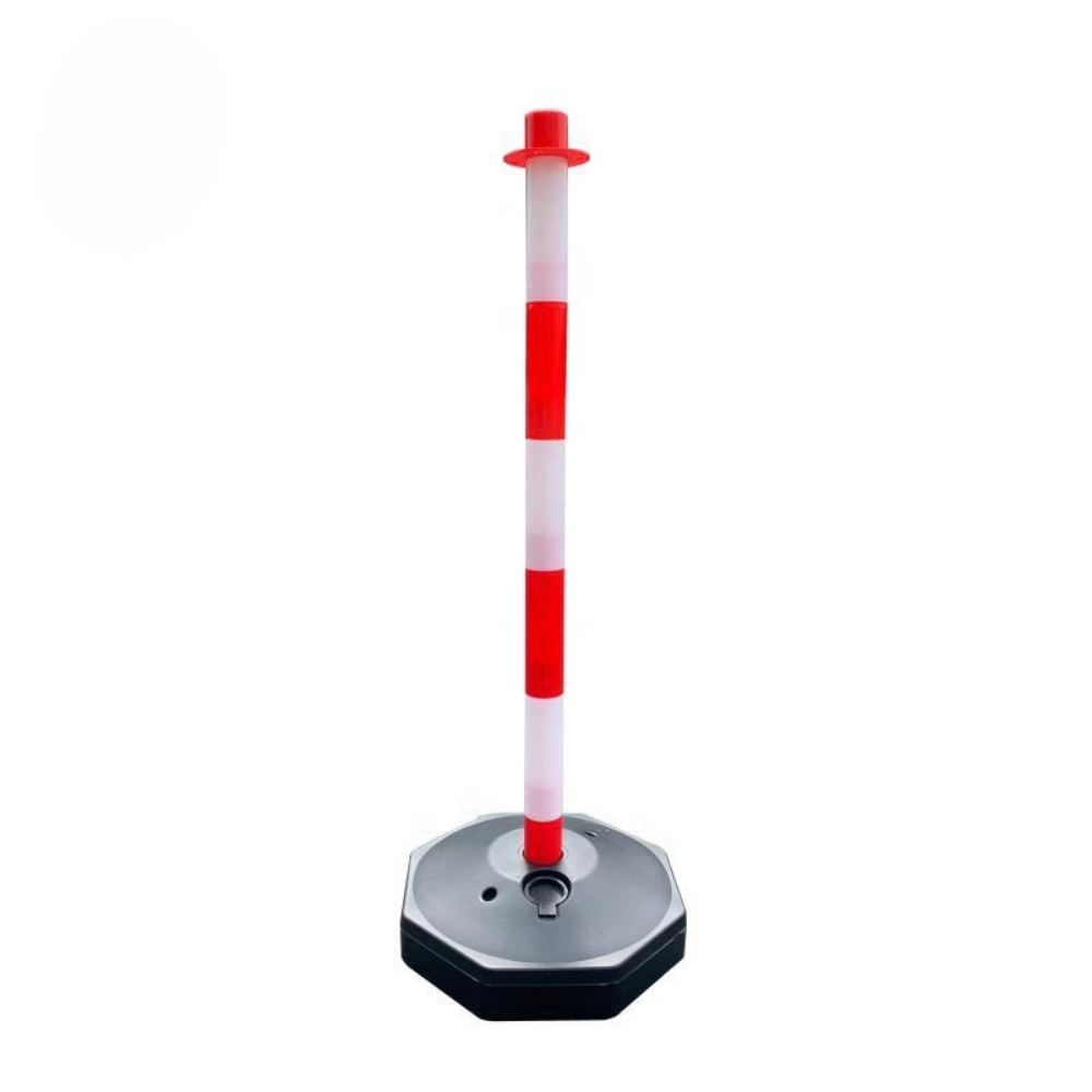 Base Guard Portable Warning Post with Weighted Base