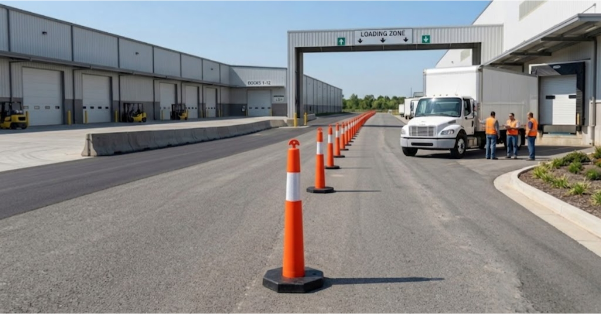 Base Guard Traffic Delineator Post with Composite Base