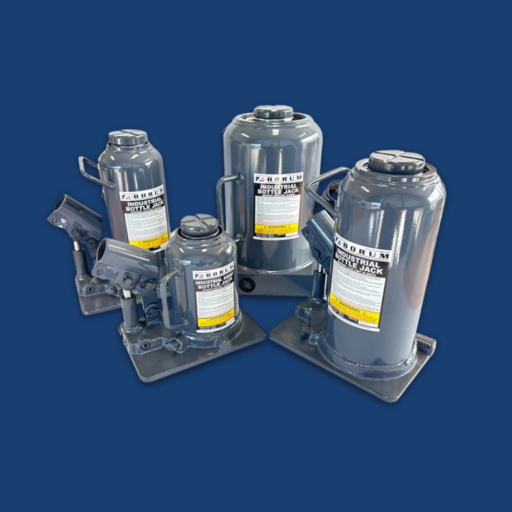 Collection of Borum Industrial Hydraulic Bottle Jack