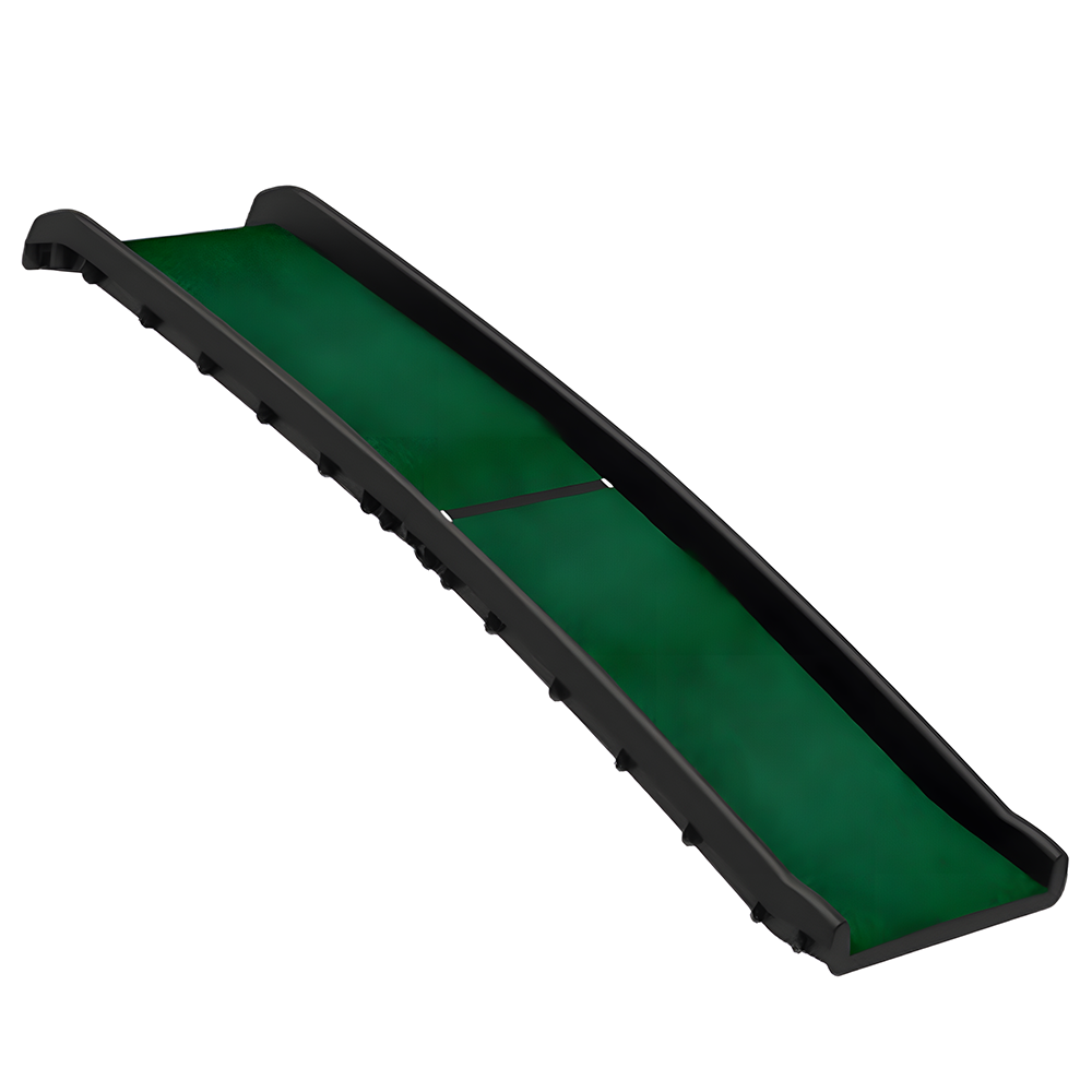 Furtastic Foldable Plastic Dog Ramp with Synthetic Grass