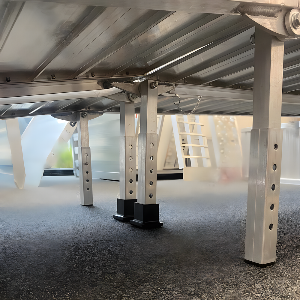 Heeve® Aluminium Multi-Fold Super-Grip Walk Ramp, 272kg Capacity