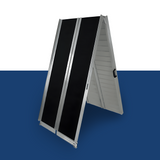 Heeve Aluminium Multi-Fold Super-Grip Walk Ramp, 272kg Capacity