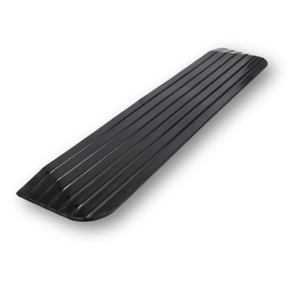Heeve Rubber Wheelchair Threshold Ramp With Winged Edges