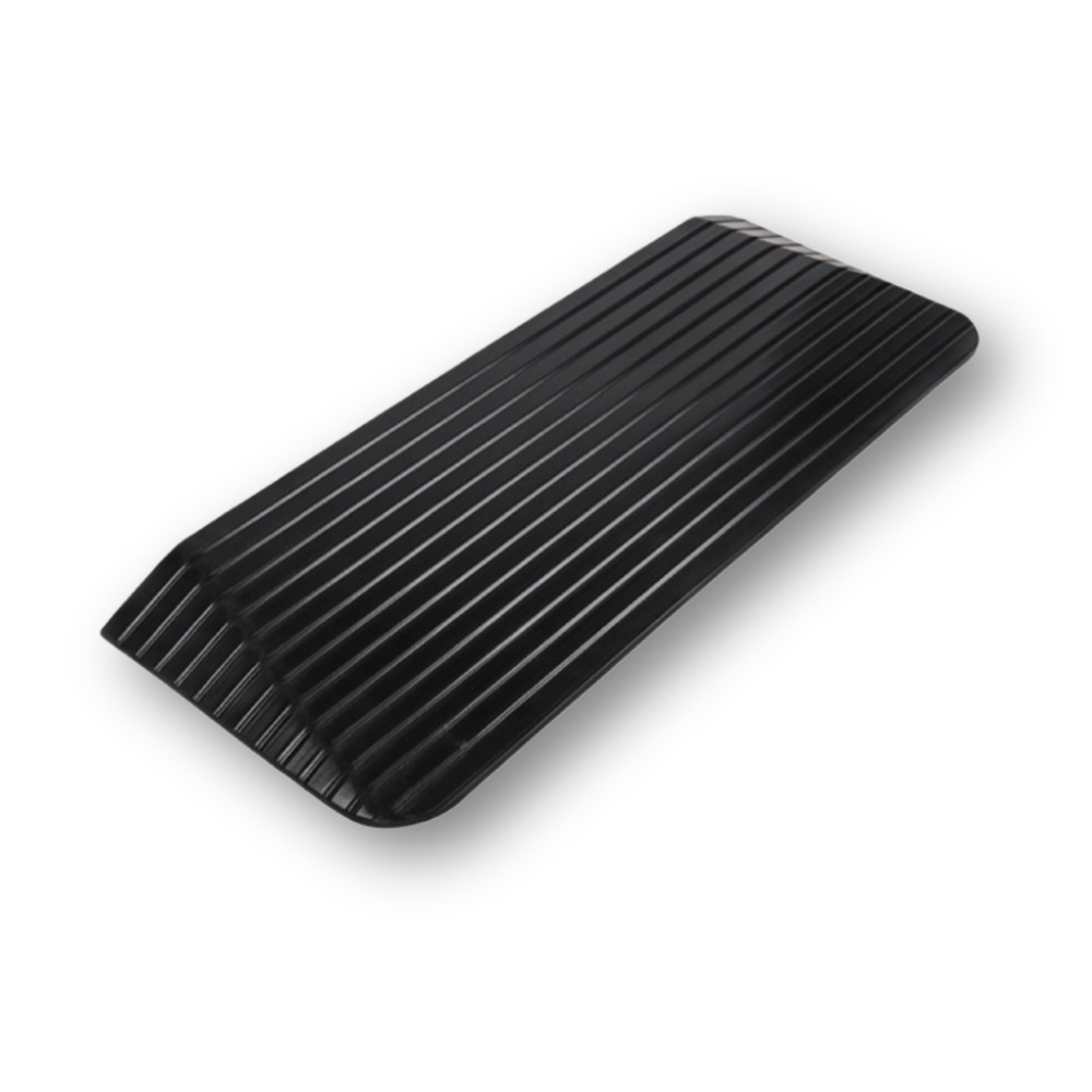 Heeve Rubber Wheelchair Threshold Ramp With Winged Edges