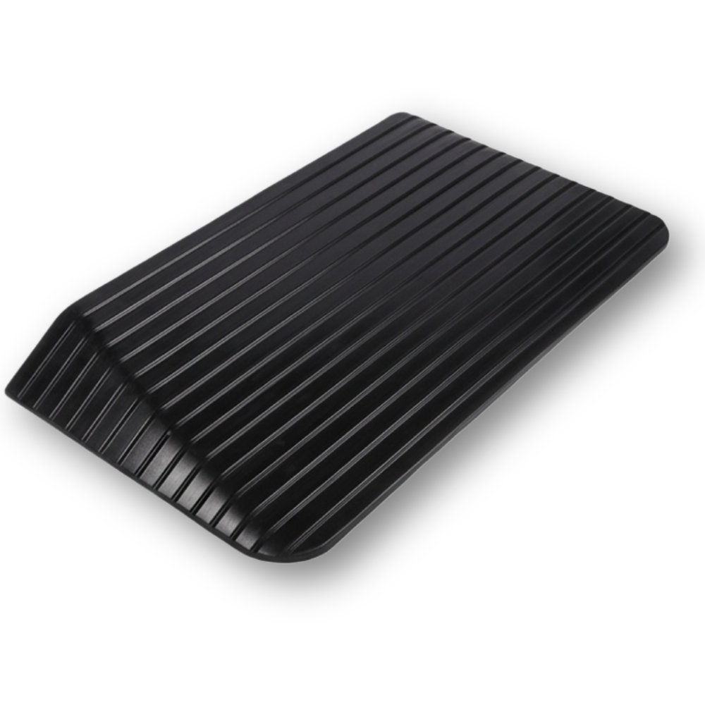 Heeve Rubber Wheelchair Threshold Ramp With Winged Edges