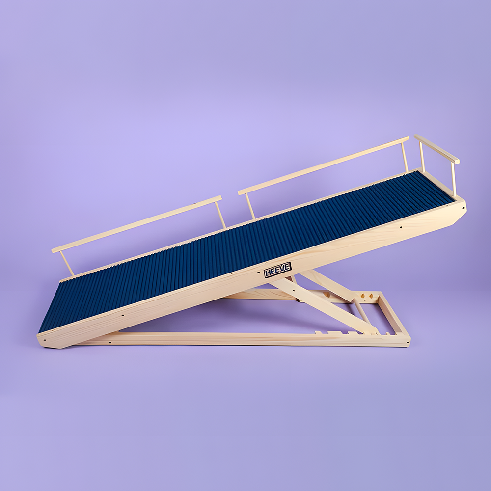 Heeve 'Up-Ya-Get' Wooden Dog Ramp For Beds & Couches