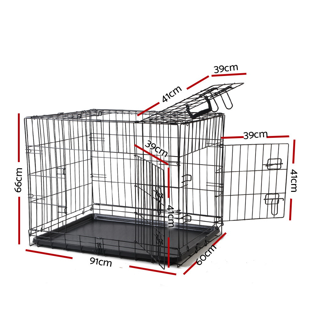 dimensions of i.Pet 36inch Pet Cage - Black