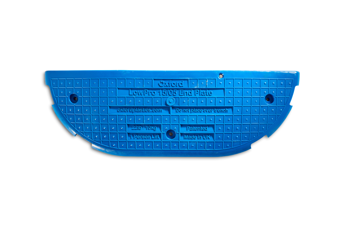 Oxford Plastics LowPro 15/05 road plate end piece