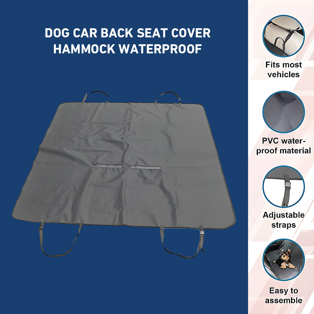 features of New Aim Dog Car Back Seat Cover Hammock Waterproof