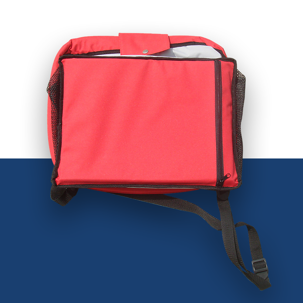 rear view of New Aim Pet-Safe Car Booster