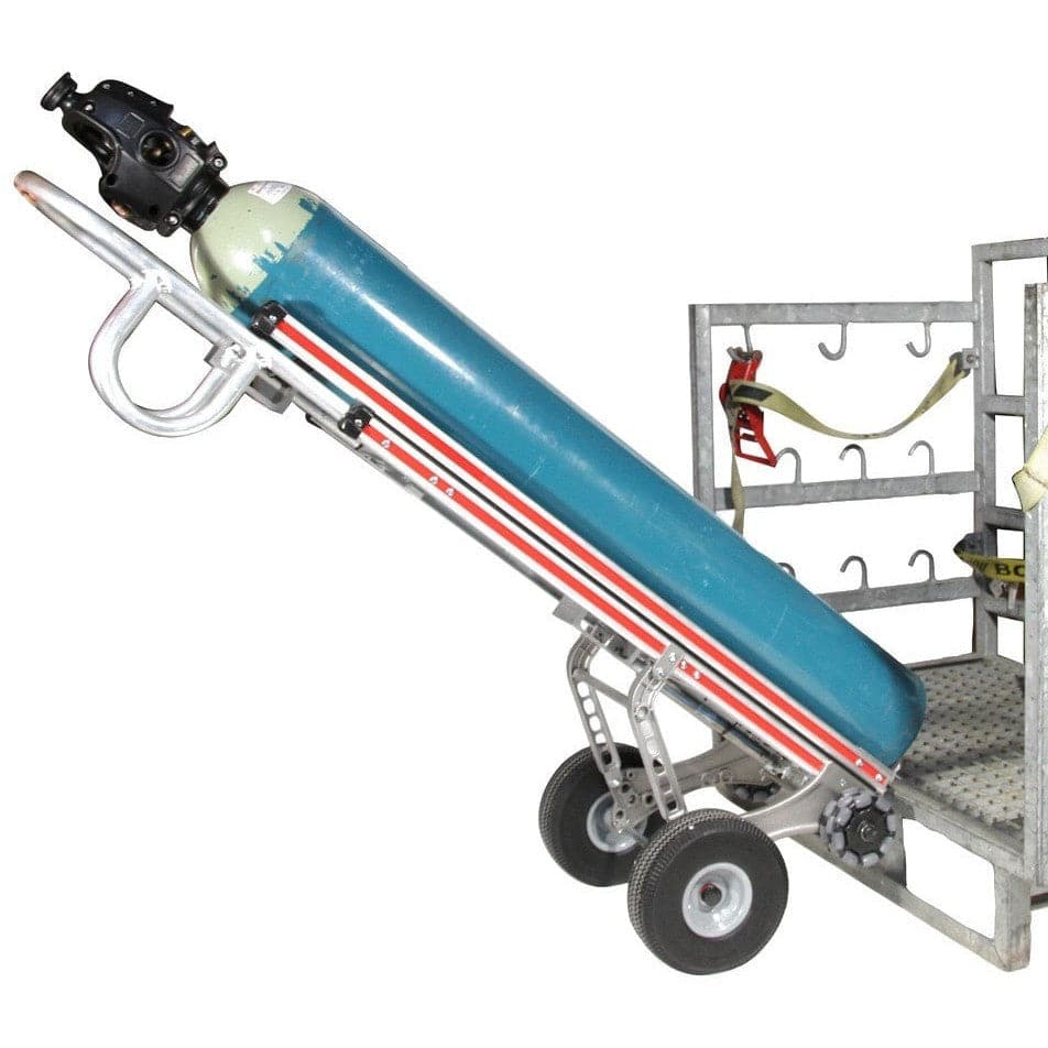 Rotacaster Workshop Equipment Rotacaster Lift Assist Cylinder Rotatruck Hand Trolley, 150kg Capacity