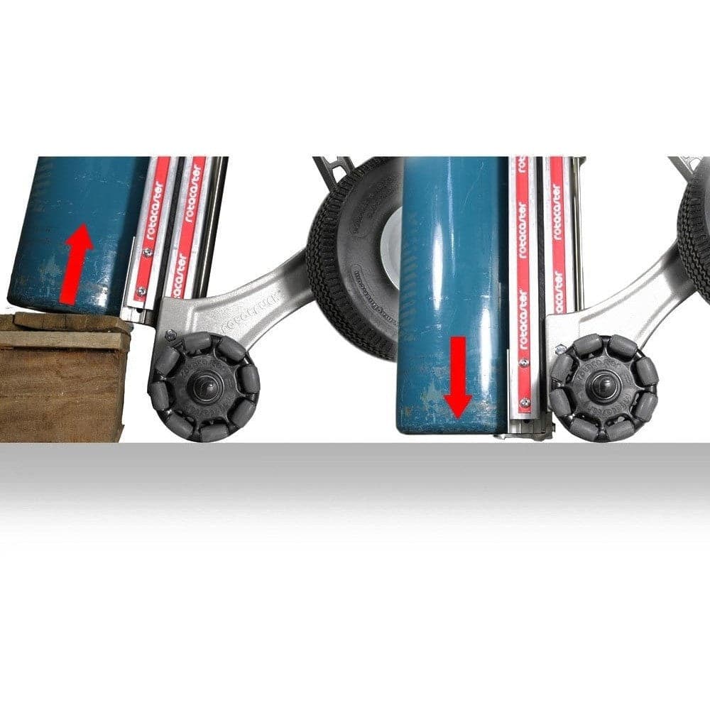 Rotacaster Workshop Equipment Rotacaster Lift Assist Cylinder Rotatruck Hand Trolley, 150kg Capacity