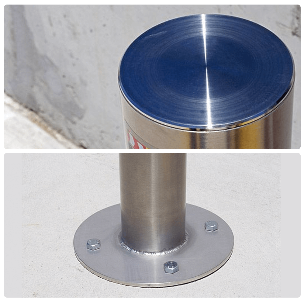Barrier Group Traffic Control & Parking Equipment Barrier Group Architectural Designer Bollard - Stainless Steel