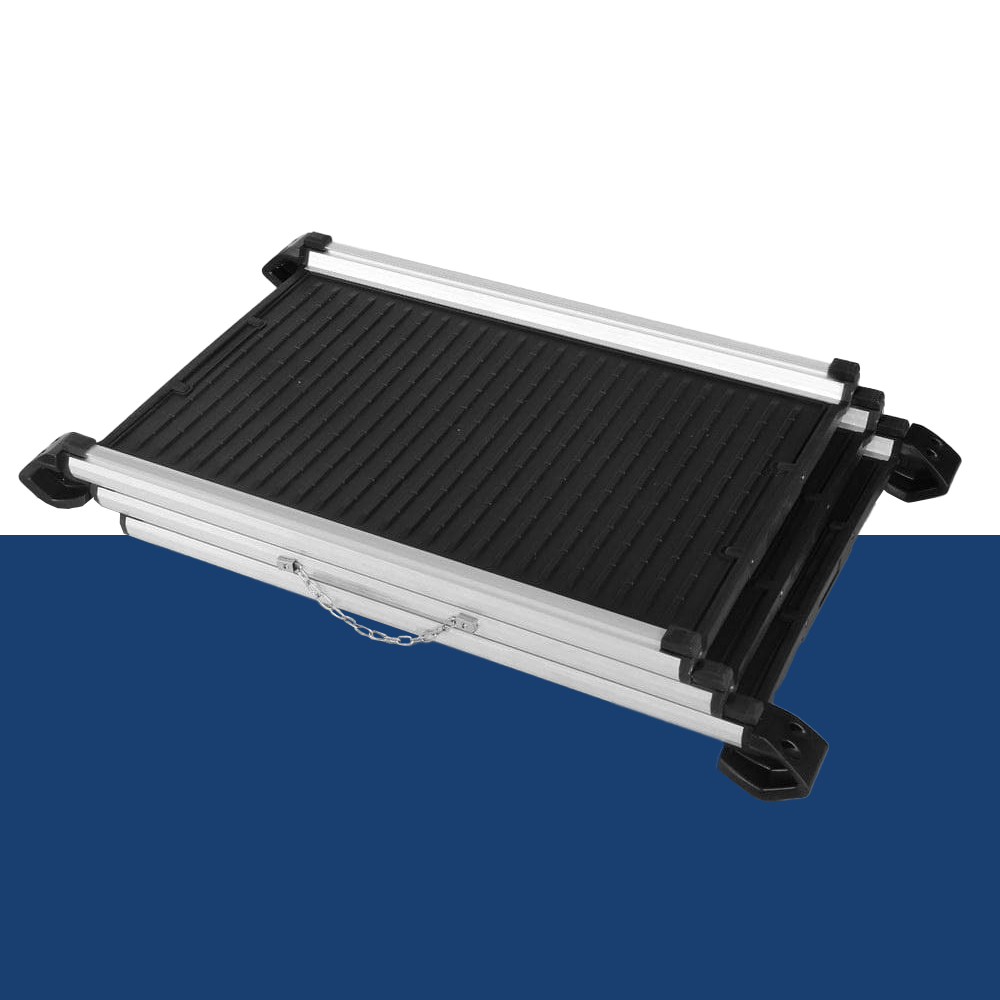 i.Pet Deluxe Aluminium Telescopic Pet Ramp - Black