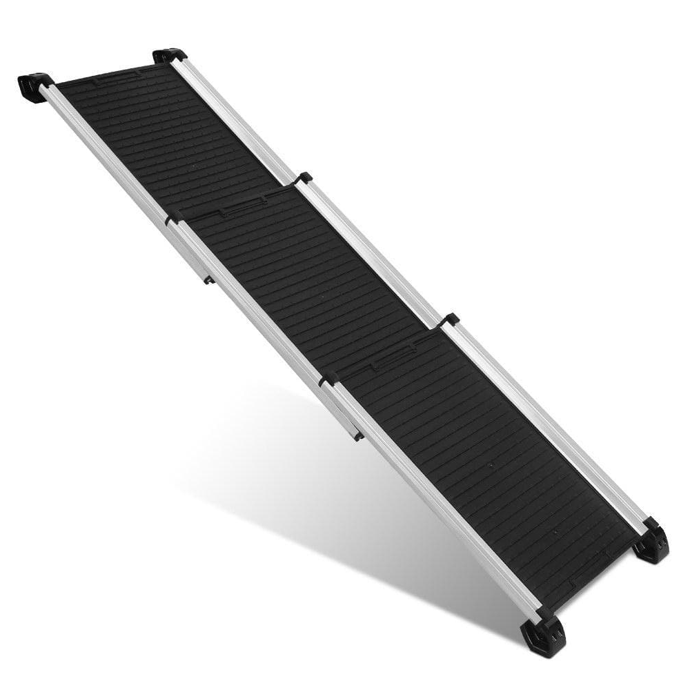 i.Pet Deluxe Aluminium Telescopic Pet Ramp - Black