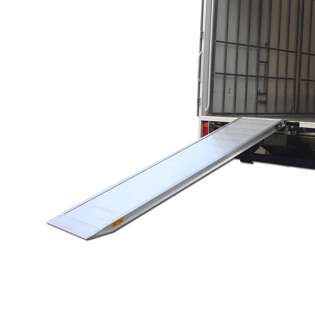 walk ramp on the rear of the truck