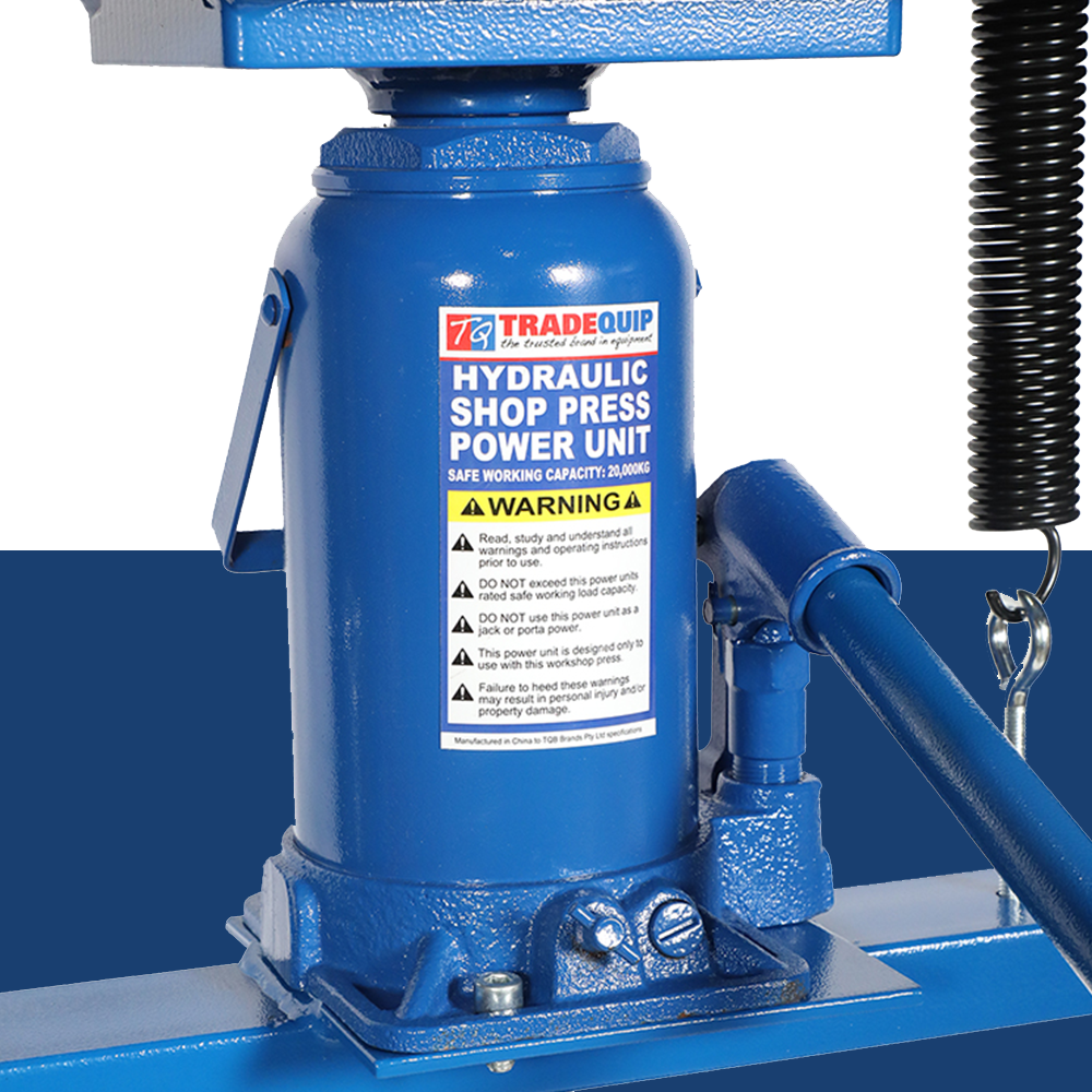 TradeQuip Workshop Press B/Jack, 20T Capacity
